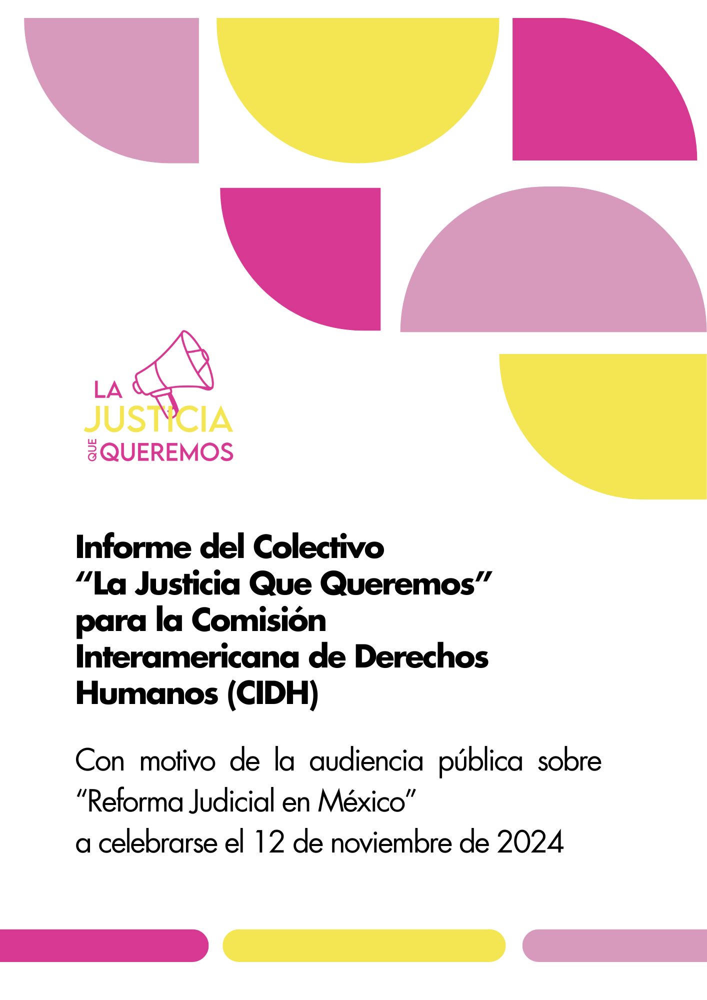 Portada informe CIDH LJQQ